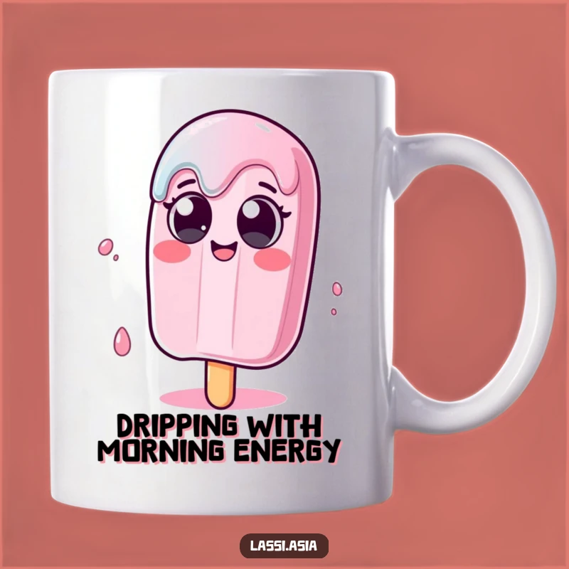 Funny Melting Popsicle Mug - A Hilarious Wobble Coffee Cup for Gift