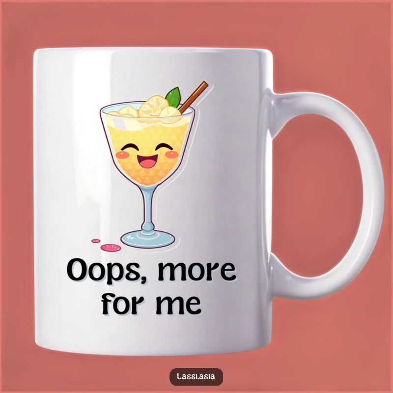 Funny Laughing Cocktail Mug: Glittery Party Humor, Perfect Funny Gift Idea