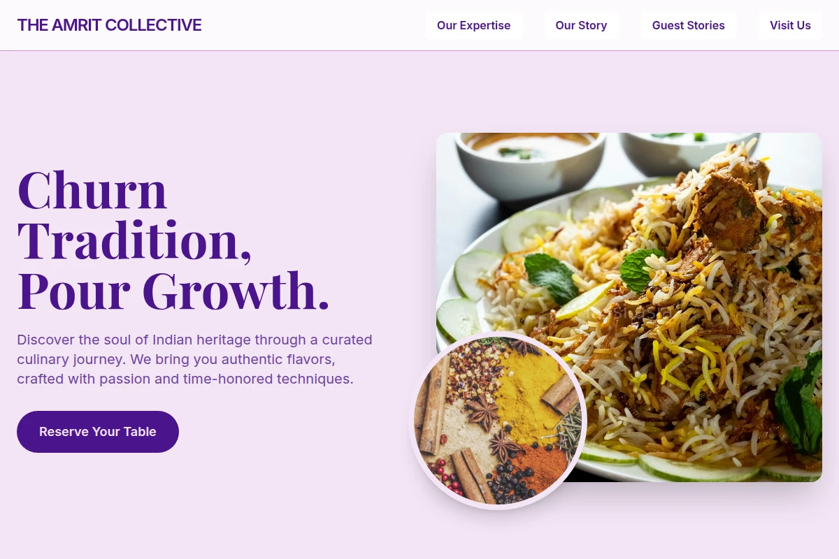 Refresh Indian Food