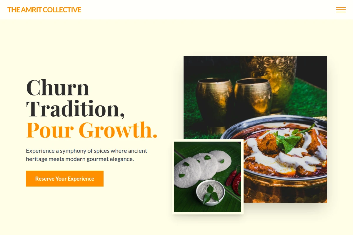 Gourmet Indian Food