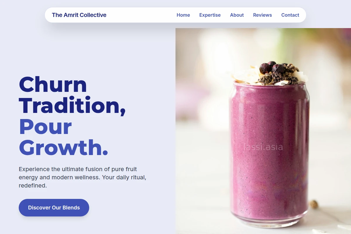 Glass Smoothie Shop