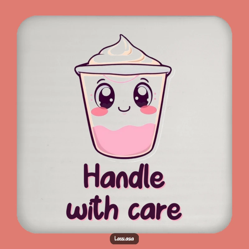 Funny Wobbling Yogurt Cup Coaster: Protect Surfaces with Humor, Excellent Funny Gift