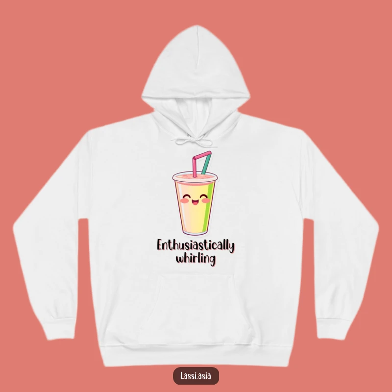 Funny Smoothie Cup Hoodie: Cozy Spinning Design, Ultimate Funny Gift Hoodie