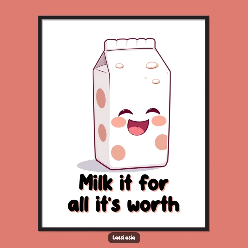 Free Printable Milk Carton Wall Art - Bubbly Joke Humor Downloadable