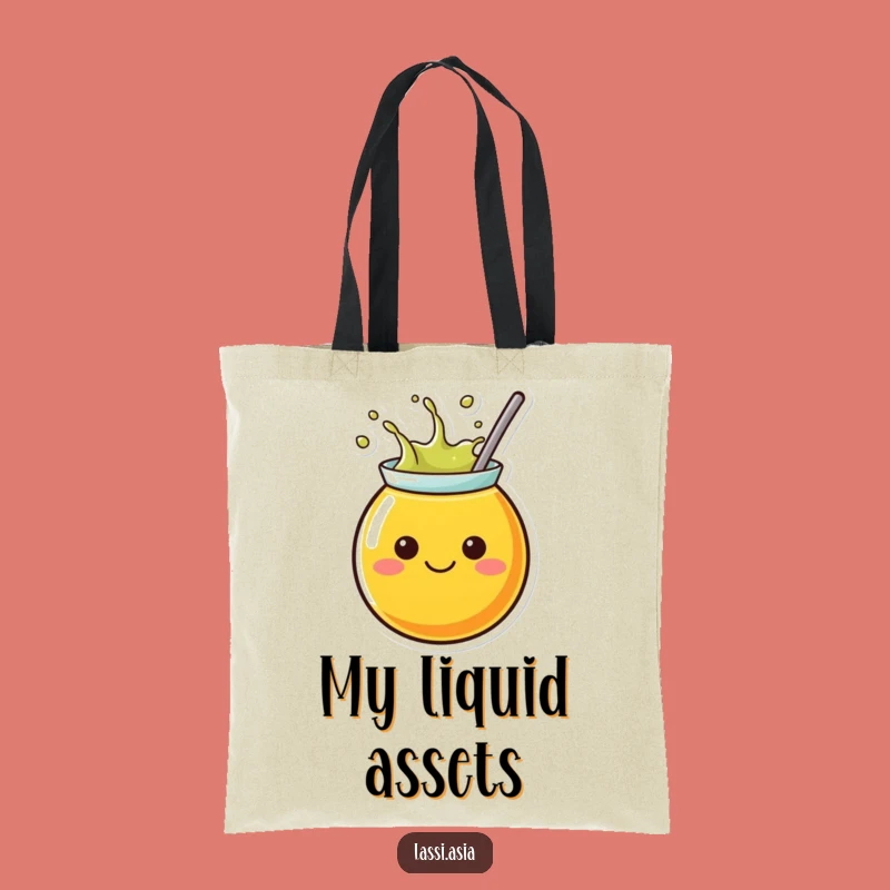 Funny Juice Splash Tote Bag: Hilarious Accessory for Cheerful Folks